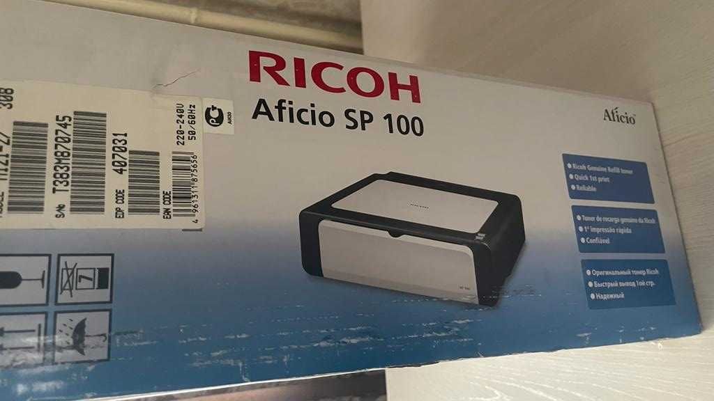 Принтер Ricoh Aficio SP 100