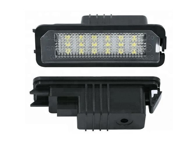 Set lampa numar Seat Altea, 20, XL, Freetrack; Exeo, 202013; Ibiza, 20 Cupra, FR, Leon, 202012, Skoda Superb 3T Sedan, VW EOS; Golf 5 Hatchback; Passat CC, 20; Phaeton 20; Polo 9N3, 20 Hatchback, LED;