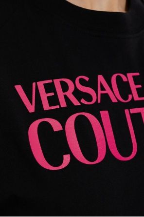 Дамско боди Versace Jeans Couture Black Body With Logo размер XS