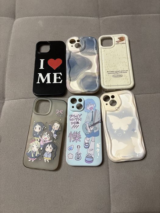 6 чехлов на 15 Iphone