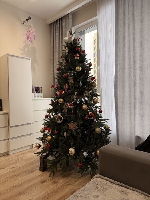 Елка, Ёлка. Продам ёлку пушистую 1,8м. - игрушки в подарок