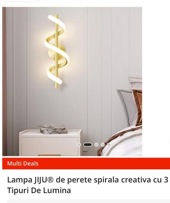 Lampa Jiju de perete 2 bucati