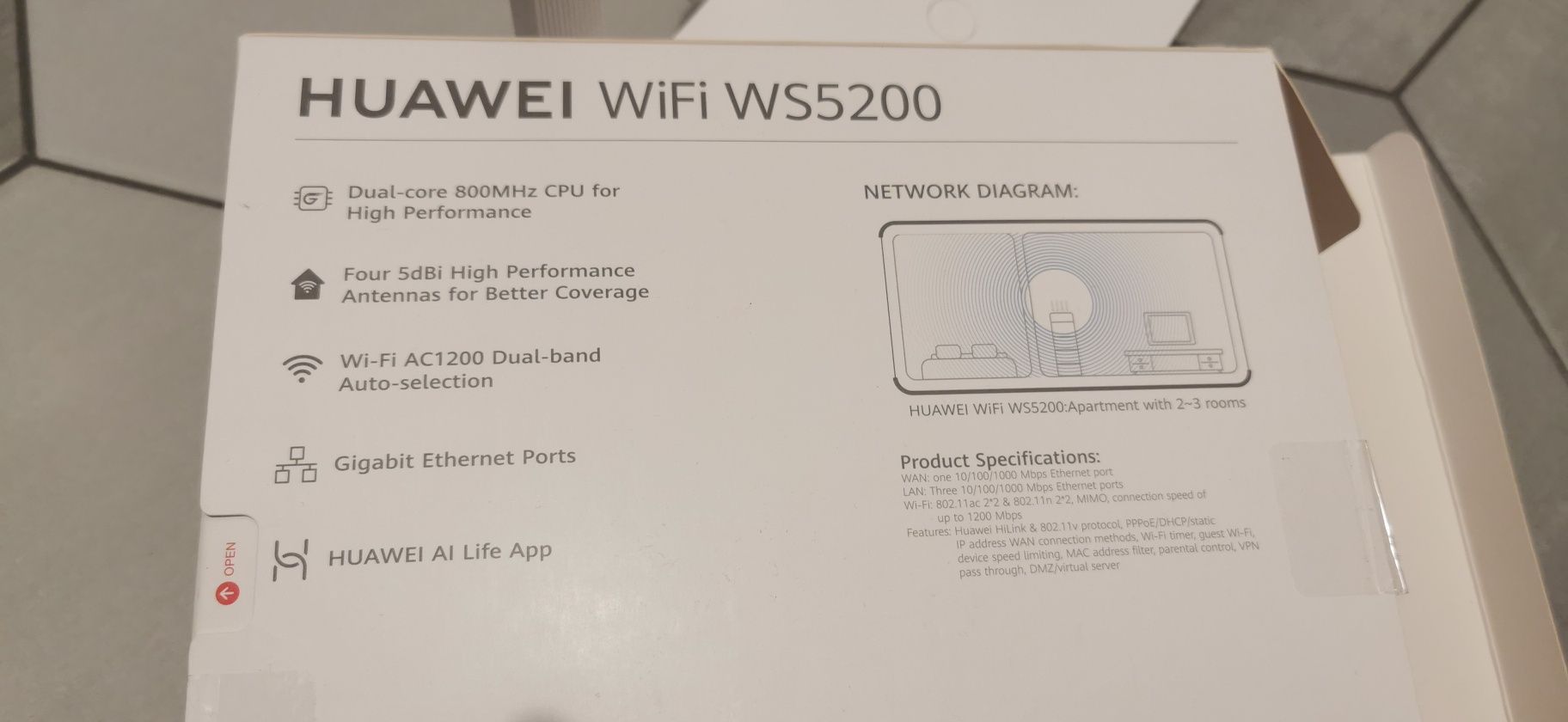 Router Huawei wifi WS5200