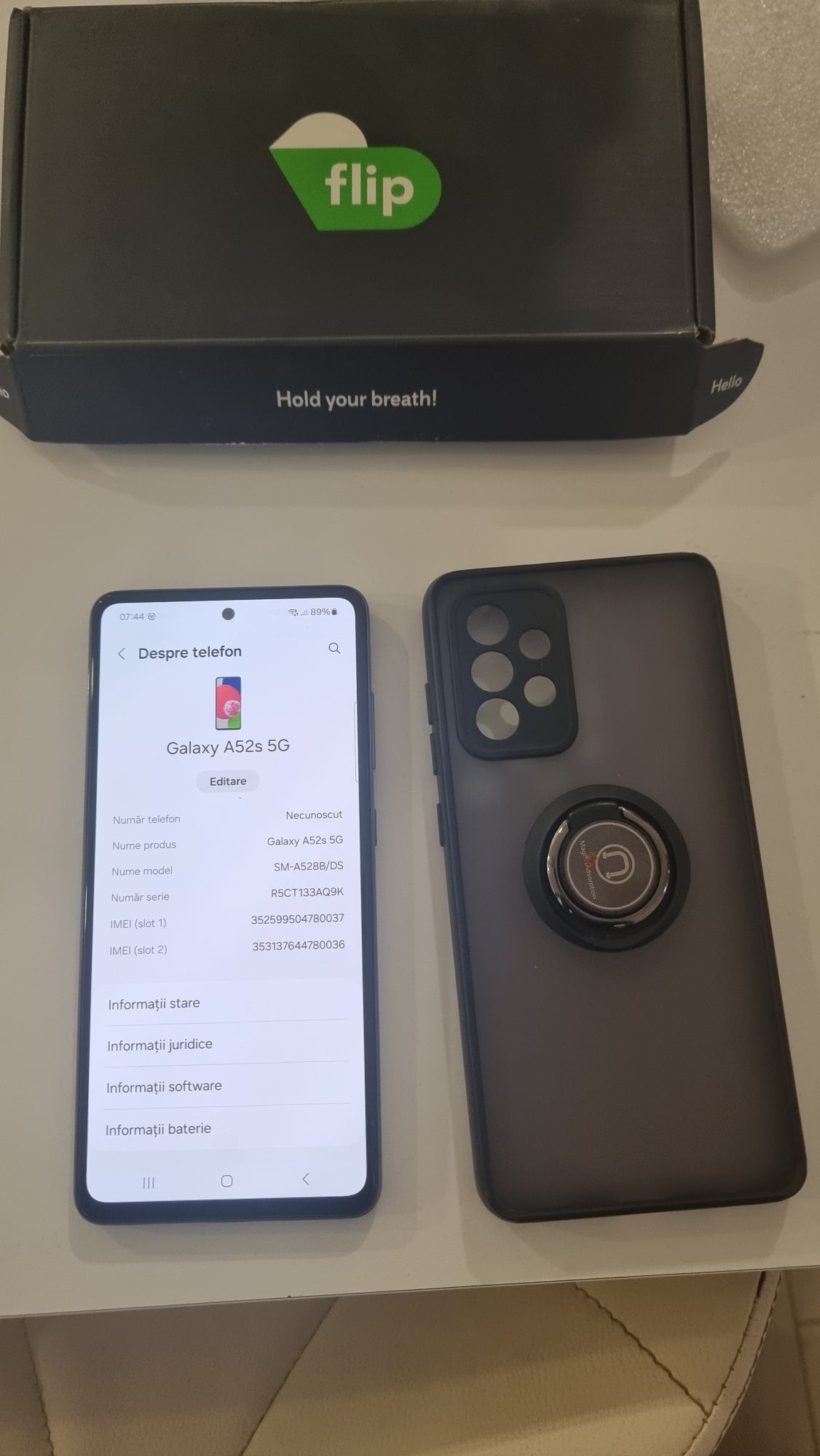 Vand Samsung A52S 5G 128 gb