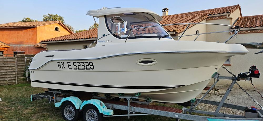 Barcă-Quicksilver Weekend 580 PH -Mercury 100/115cp-Peridoc 1500kg