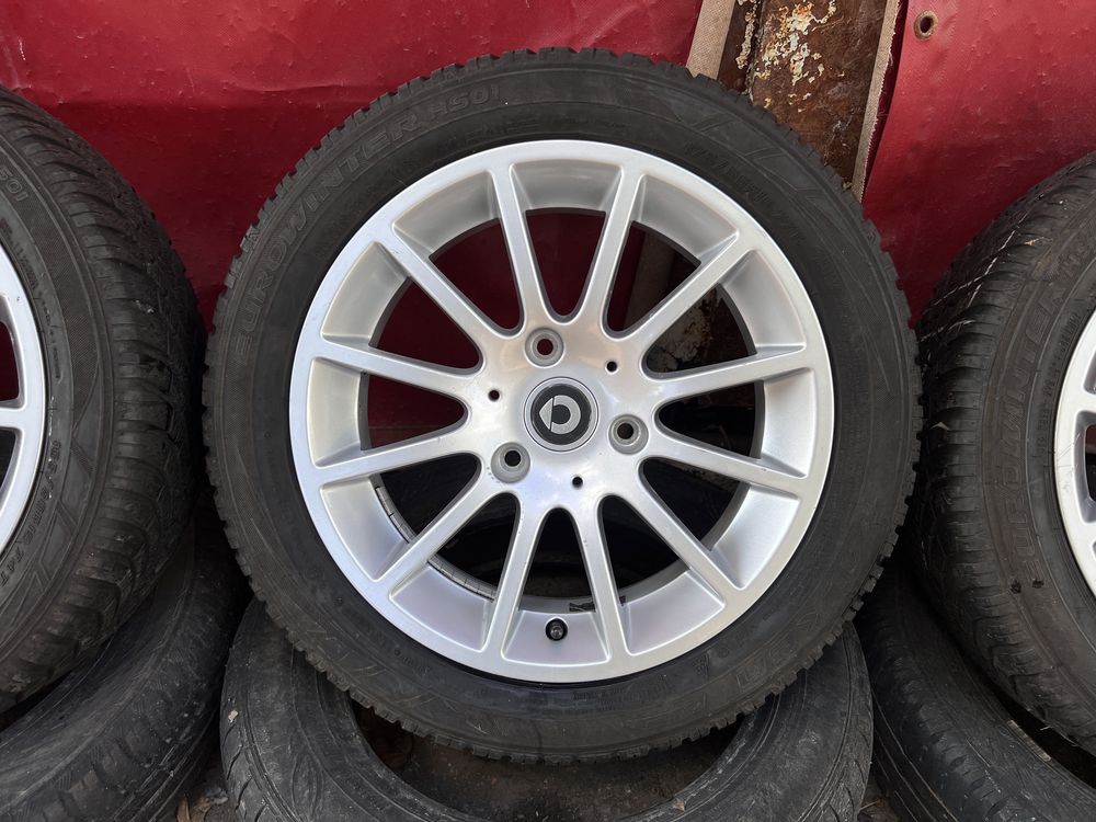 15” 4.5j ET23.5/5.5j ET25 Оригинални Алуминиеви джанти за Smart fortwo
