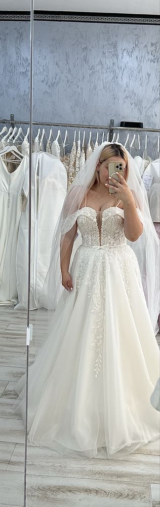 Rochie mireasa corset. S/M// de inchiriat!