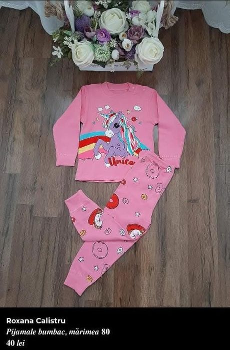 Pijamale copii bumbac