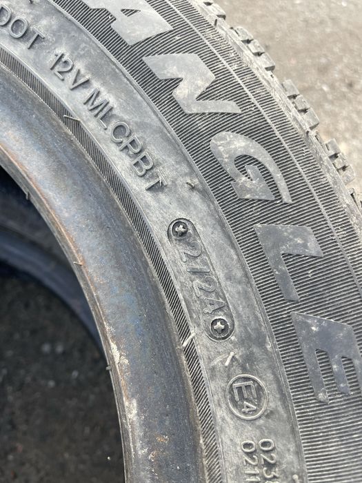 Пара зимних шин R14 Triangle в отличном состоянии