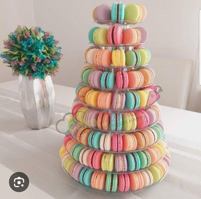 Etajera suport macarons 10 nivele