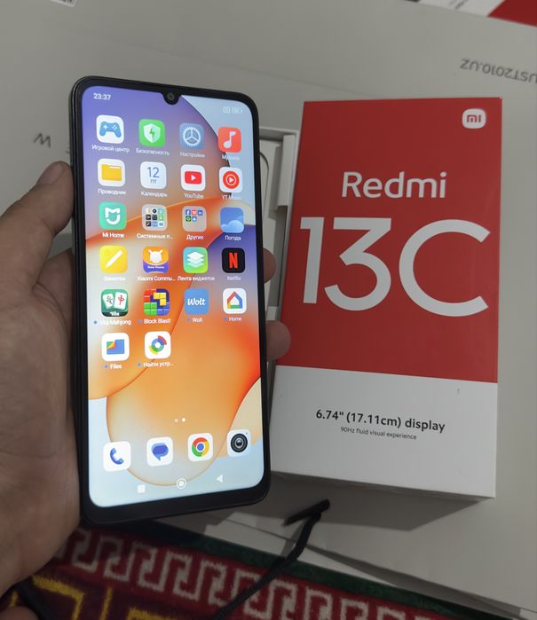 Redmi 13 c 6/128 karopka dakument bor