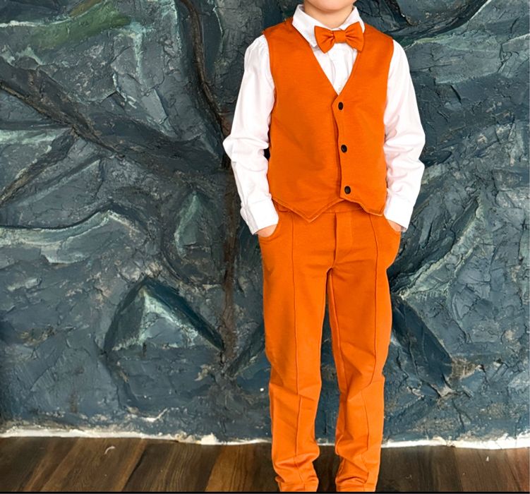 Костюм на мальчика новый год стильный