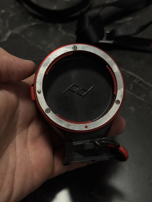 Kit prindere curea peak design capture lens canon E + curea aparat