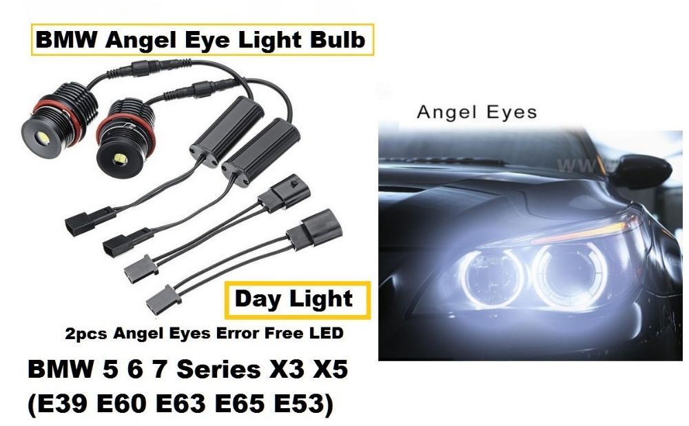 Led marker angel eyes BMW E39 E53 E60 E61 E63 E83 E87 2x40W