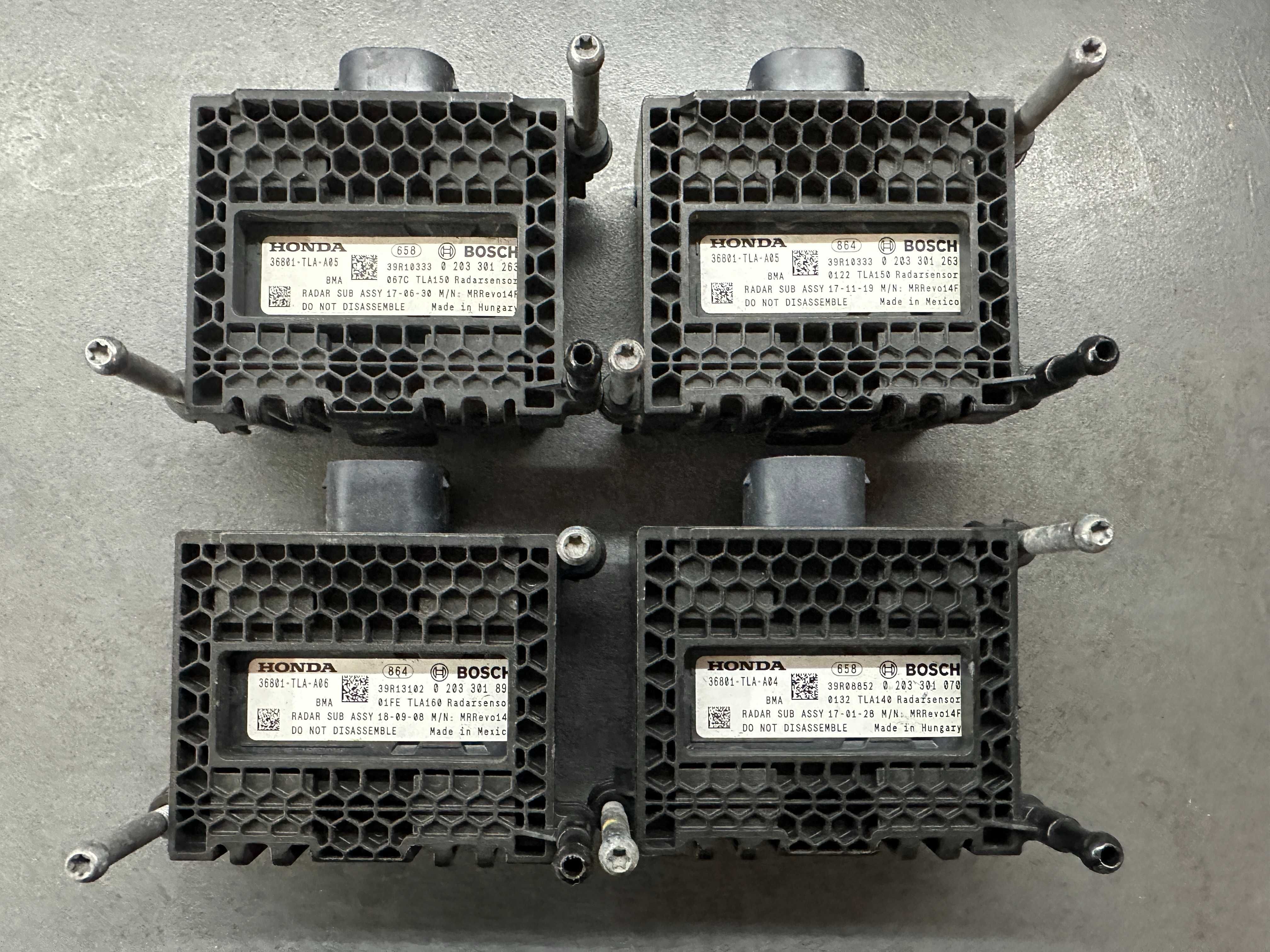 Оригинални радарни сензори Honda – 36801-TLA-A04 / A05 / A06