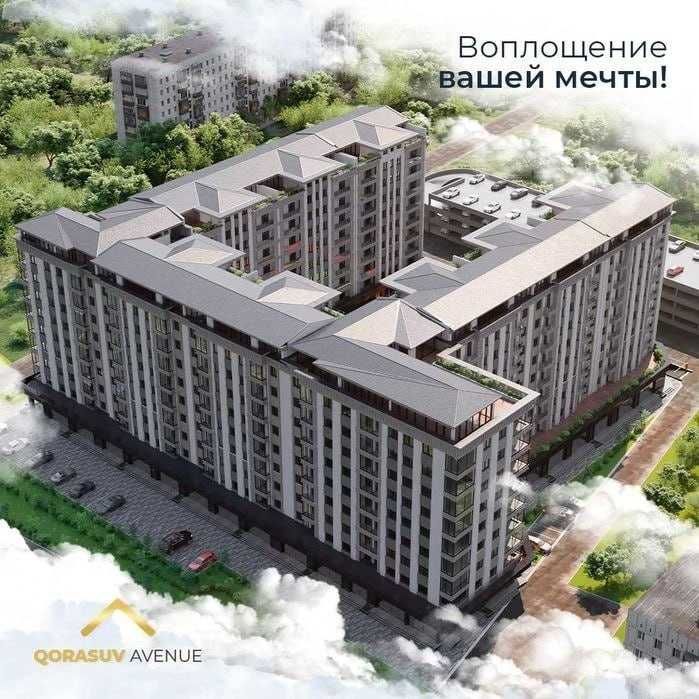 КОРАСУ-4 Срочно продаётся 2/6/10/55м2  в ЖК Qorasuv avenue