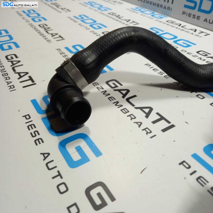 Furtun Conducta Tubulatura Intercooler cu Supapa Aer Audi A4 B7 1.8 T BFB 2004 - 2008 Cod 8E0145832S 06A145710P [1102]