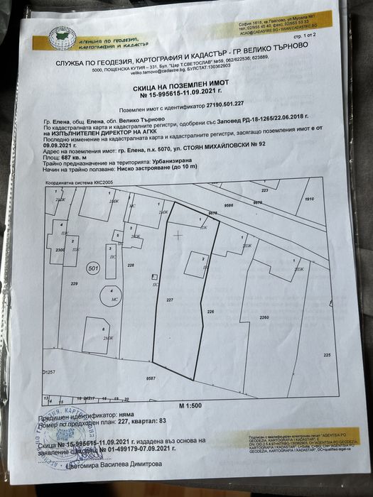 Къща в центъра на град Елена