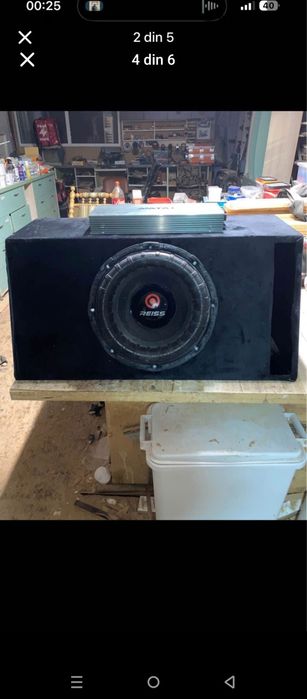 Vând subwoofer auto