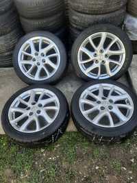 jante aliaj 5x114.3 r17 mazda cu anvelope de vara