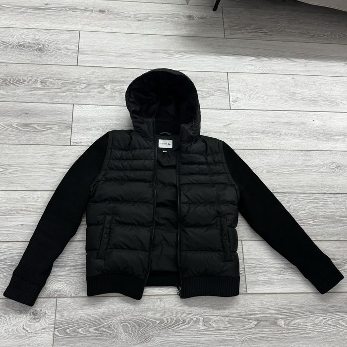 Куртка Lacoste оригинал трансформер (с отсёг. капюшоном и рукавами)