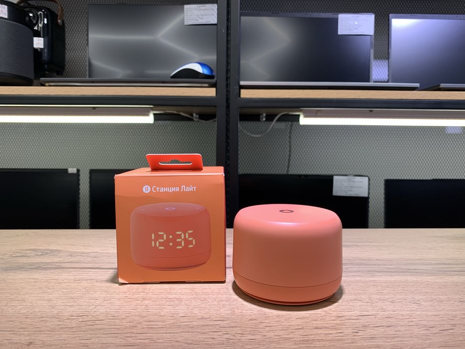 Яндекс Станция Лайт 2, YNDX-00026, цвет коралловый, 6 Вт, 1037/А10