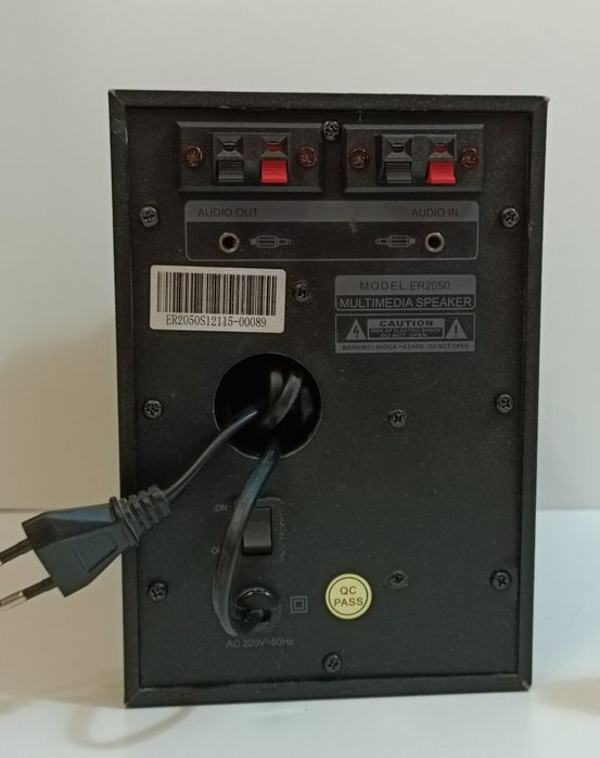 Сам буфер стерео multimedia  speaker model ER 2050 + Bluetooth модуль