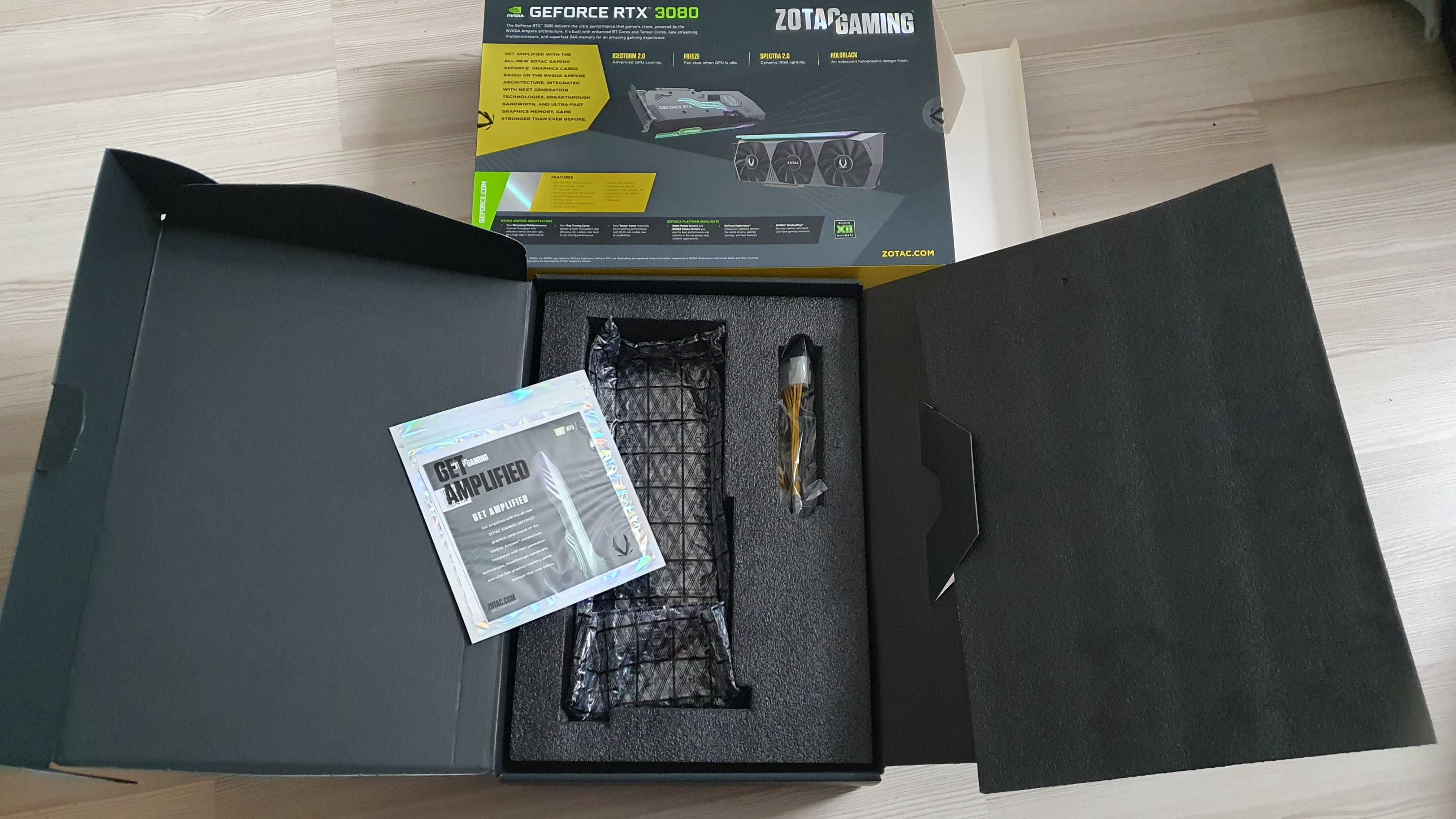 RTX 3080 Zotac Amp HoloBlack Placa video Nvidia PC (nu ti, gtx , amd )