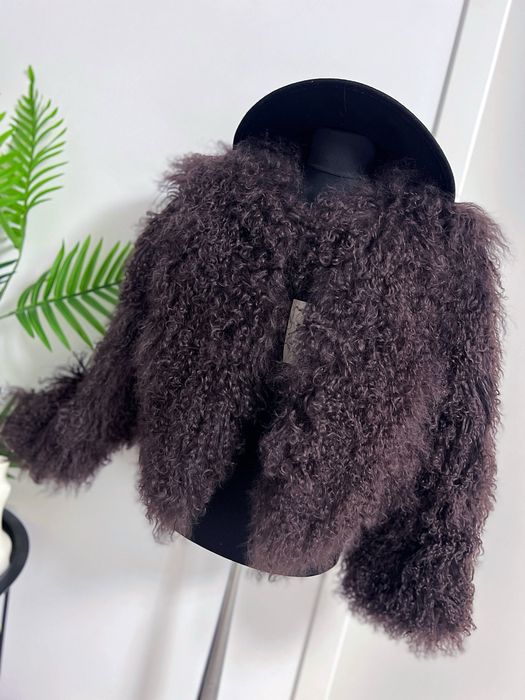 Blană naturală de oaie mongoleză