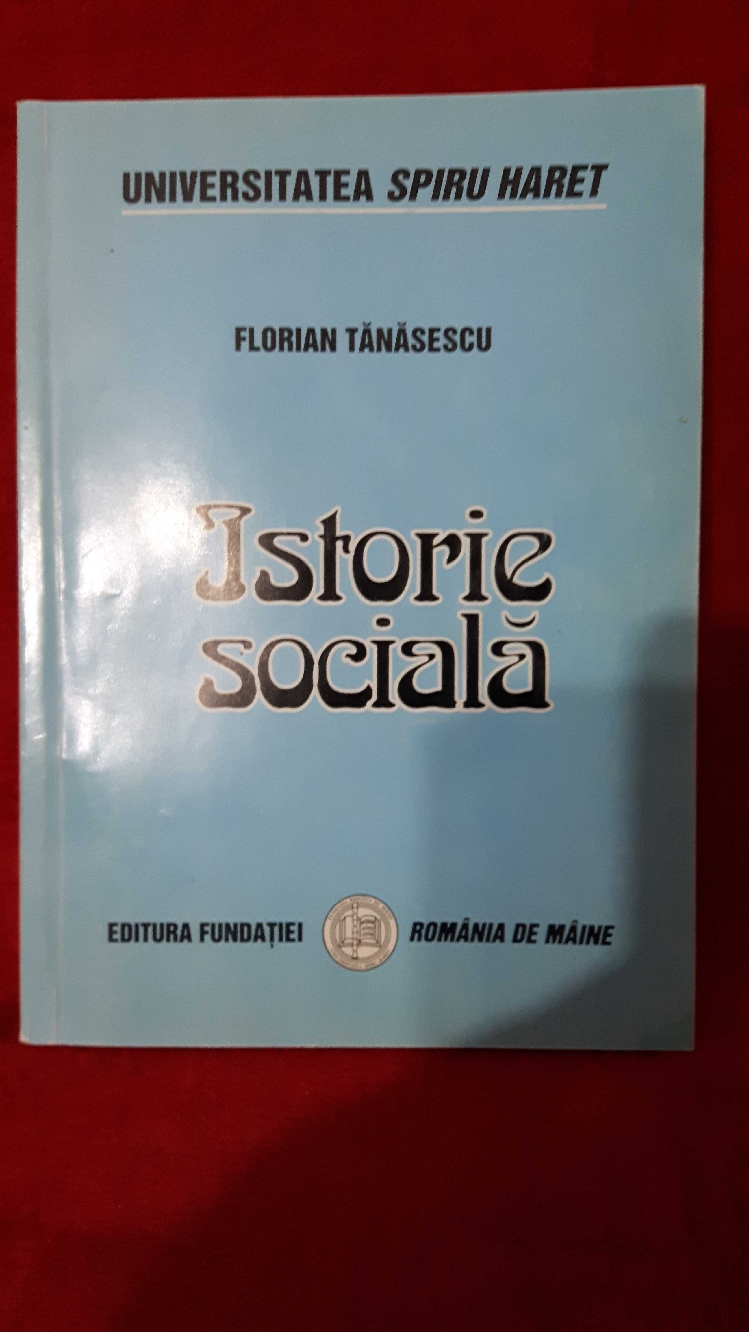 Istorie sociala - Florian Tanasescu, anul 2004, pagini 295, NOUA