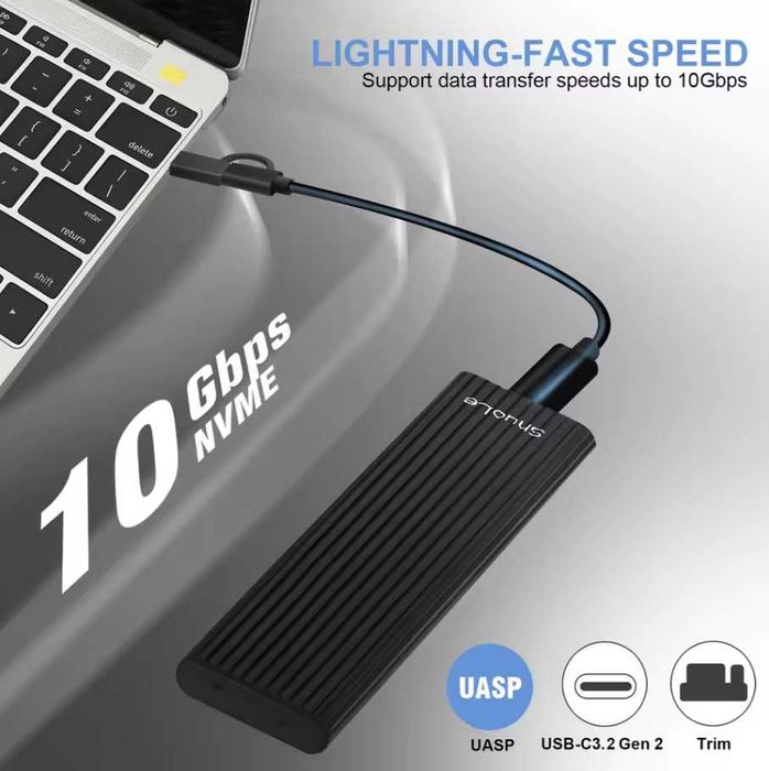 Carcasa / adaptor / rack SSD M.2 NVME USB 3.1, 2230-2280, 4TB