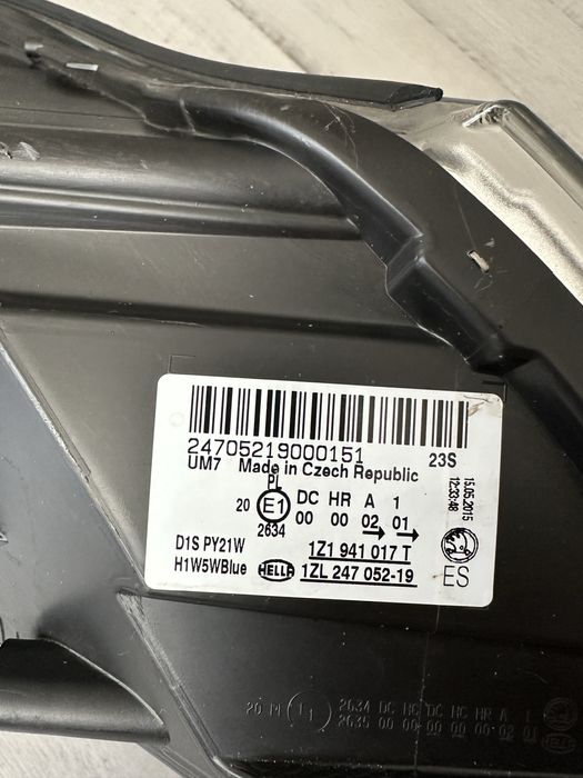 Far stanga skoda octavia 2 fl facelift xenon adaptiv impecabil Europa