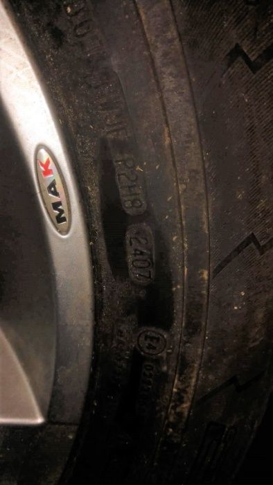 2x Jante MAK R18 5x120 et35 8J 4x Land Rover anvelope teren