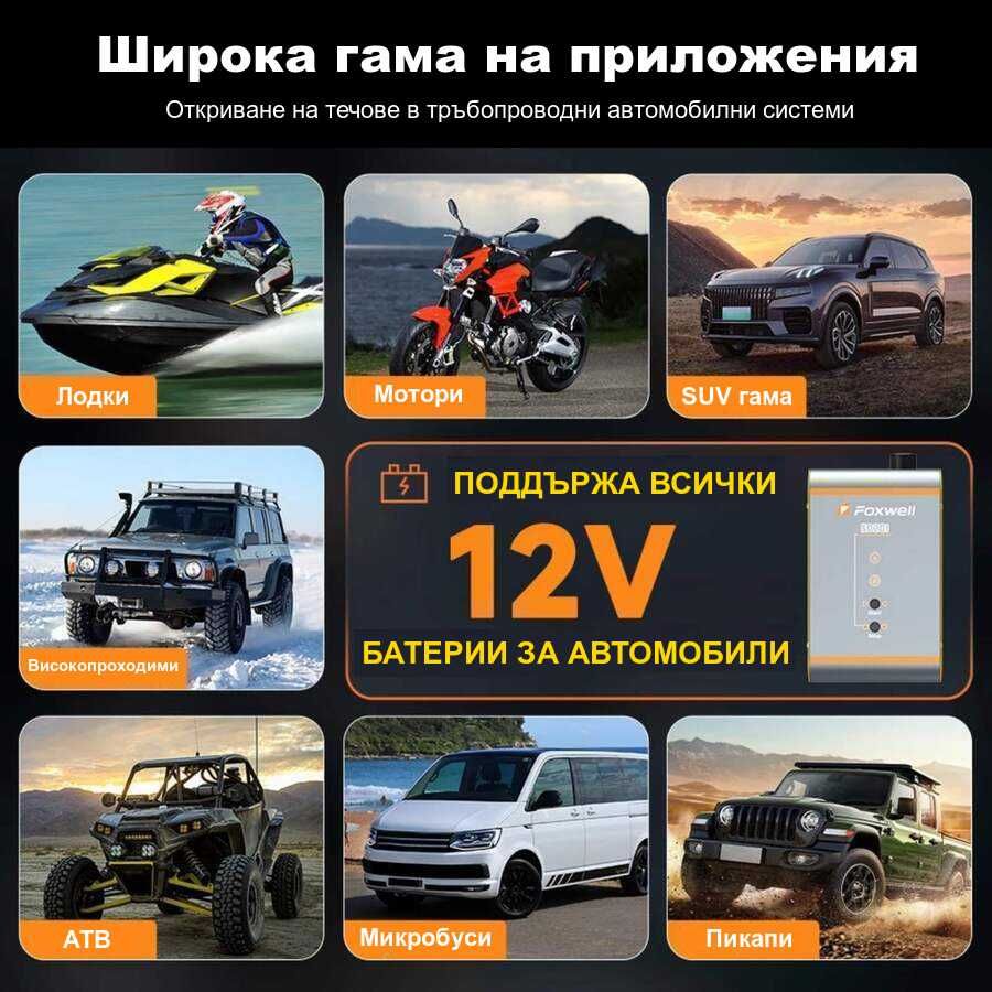Машина за откриване на утечки с пушек | Димен тестер