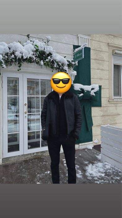 Дубленка Зара Zara оригинал