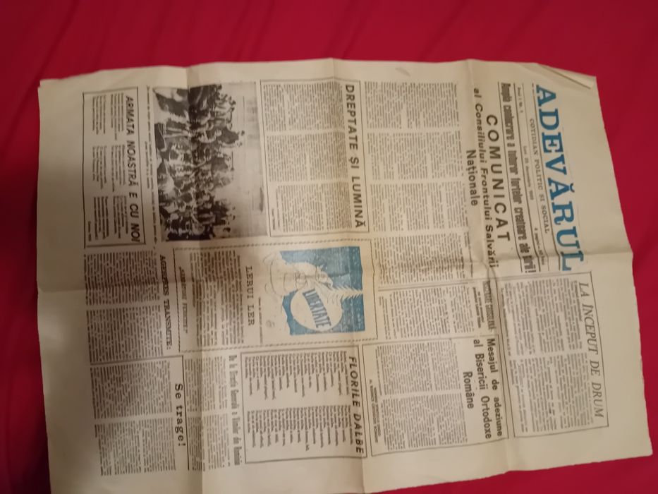 Ziarul Adevărul 1989
