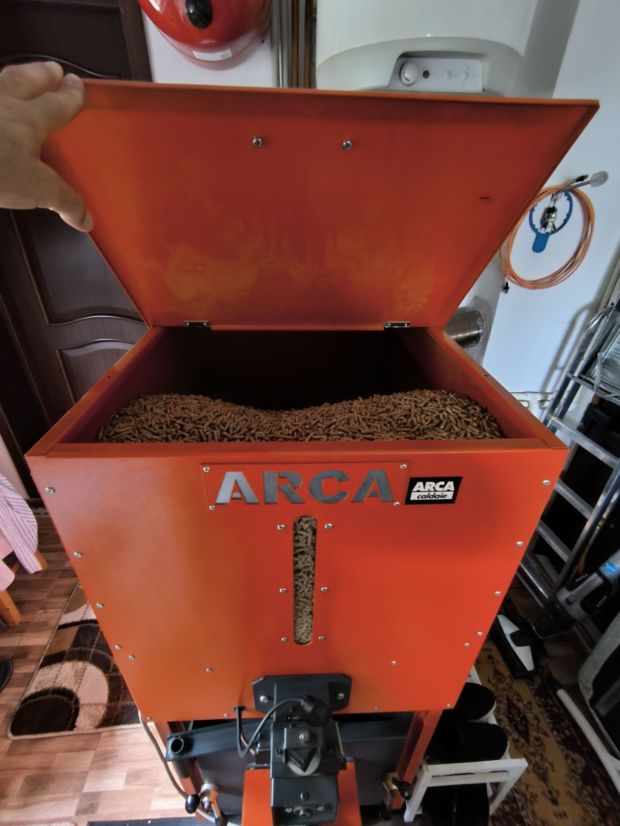 Vanzare centrala peleti automatica ARCA  GRNOLA  33KW