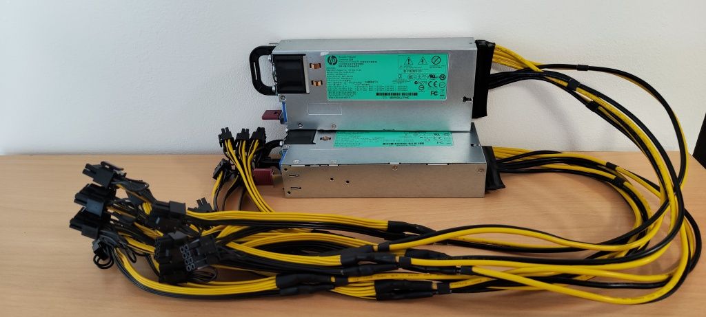 Продавам захранвания HP 1200W Platinum с 12 букси 6+2 пина