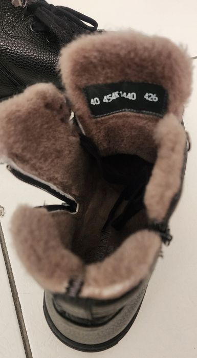 Мужские кожаные сапоги CABANI