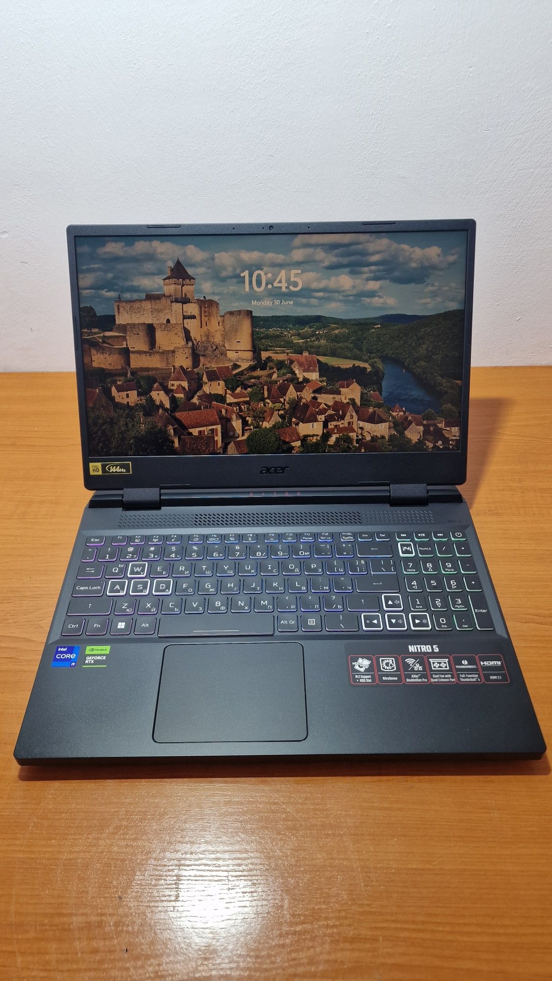 Acer Nitro 5 Gaming AN515-58 i9 12th gen, 4060, 16GB DDR5