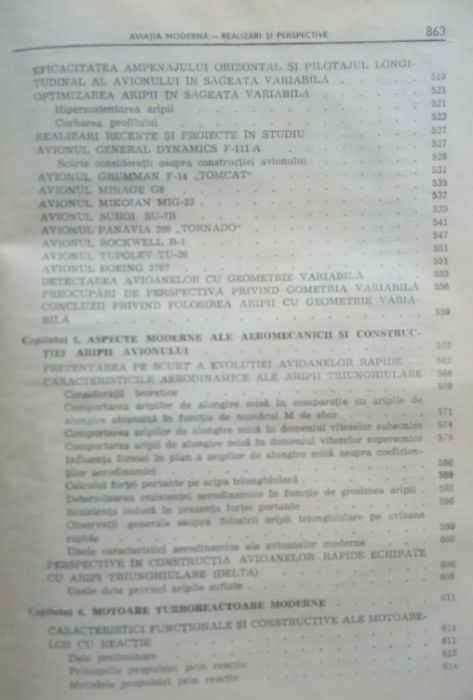 Aviatia moderna realizari si persp ed 1975, 360 pagini si alte carti