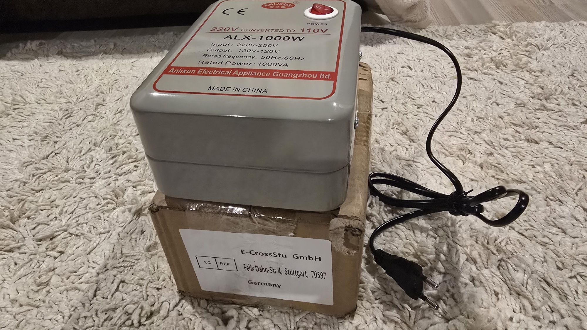 Transformator 220v la 110v,convertor