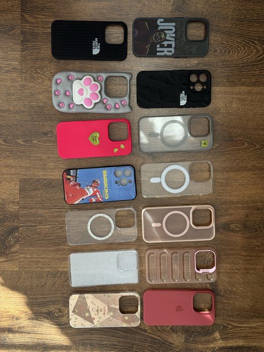 чехлы на 15про по 790тг