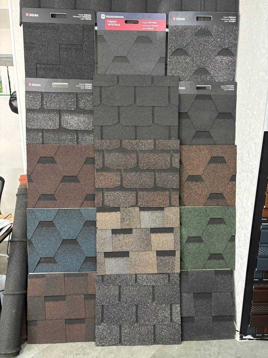 Гибкая черепица Docke немецкое качество гарантия до 60 лет