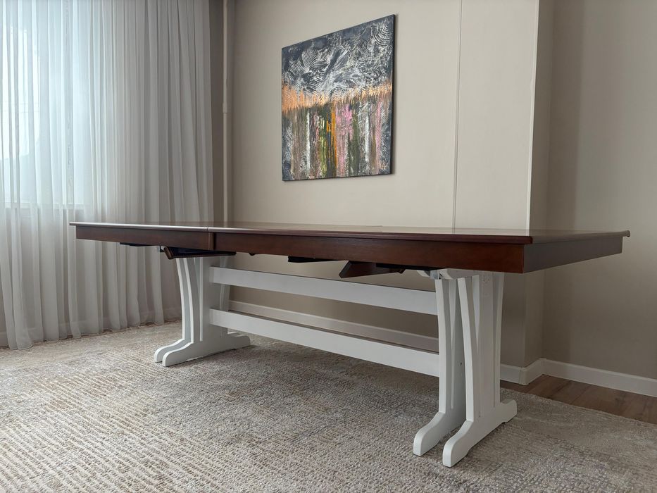 Стол гостинная, 4 метрге дейін ашылады