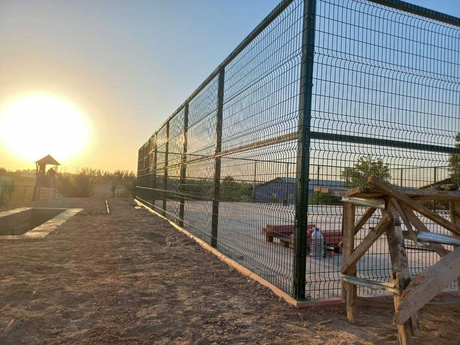 Evro Setka 3D Zabor Ishlab chiqaruvchidan Еврозабор Йевросетка 3,8мм