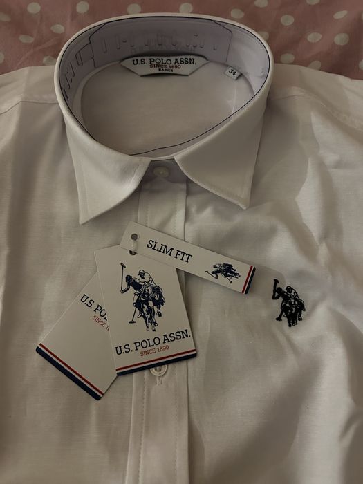 Дамска риза U.S. Polo Asnn. Размер xs и s. Чисто нова