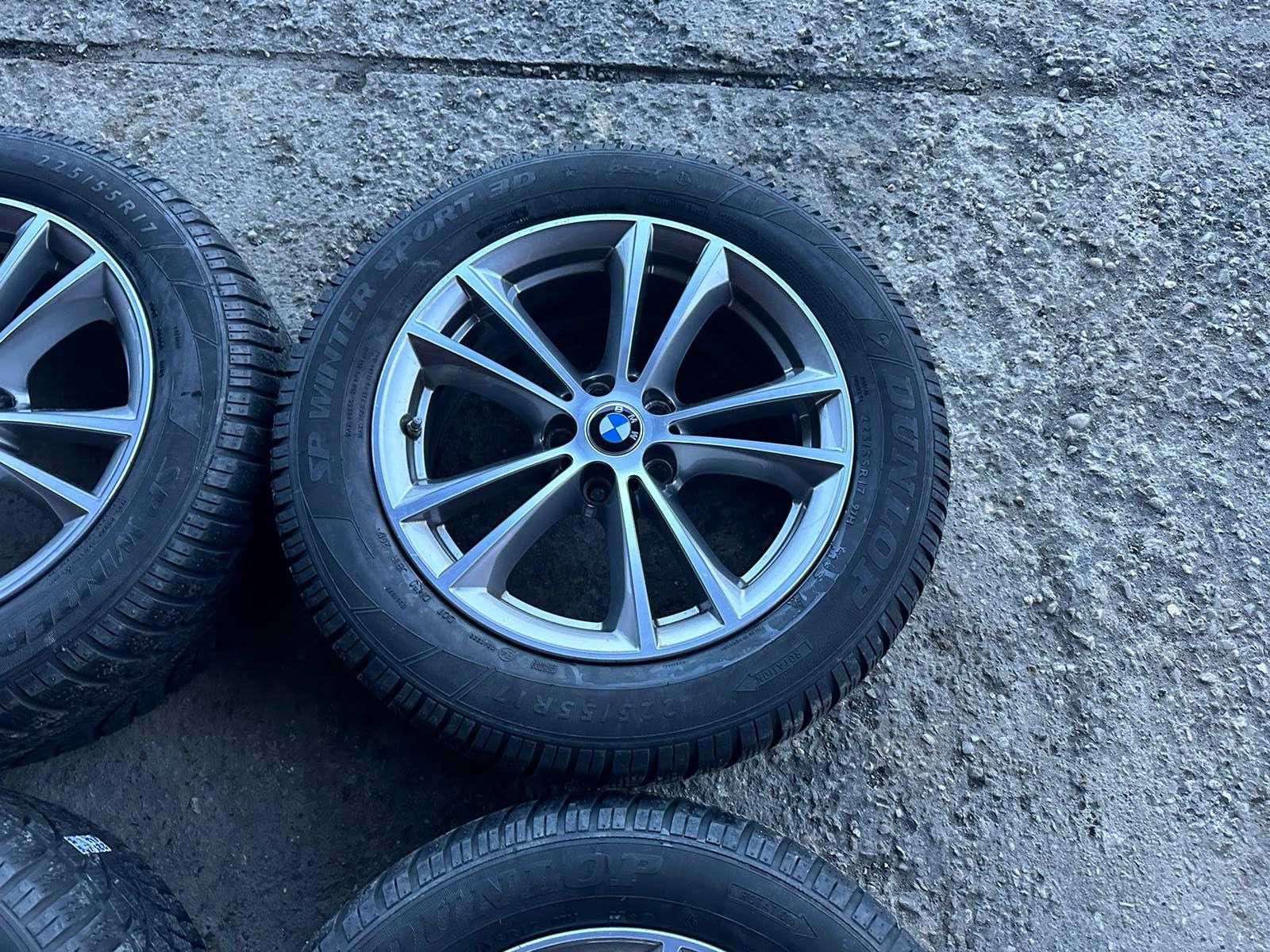 Jante 17 BMW Seria 5 G30, G31, Seria 3 G20, G21 + 225/55/17 Dunlop RSC