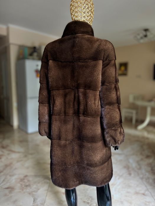 #56 Палто от норка.Sobol.Greek fur. Гърция Визон.Яке.Естествен косъм.