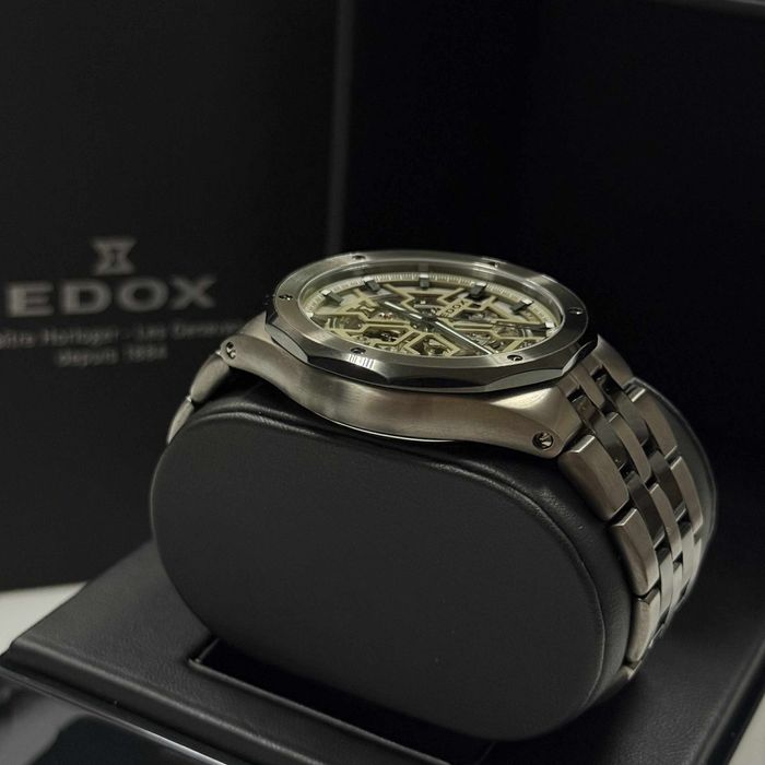 Edox Delfin Mecano Skeleton Automatic